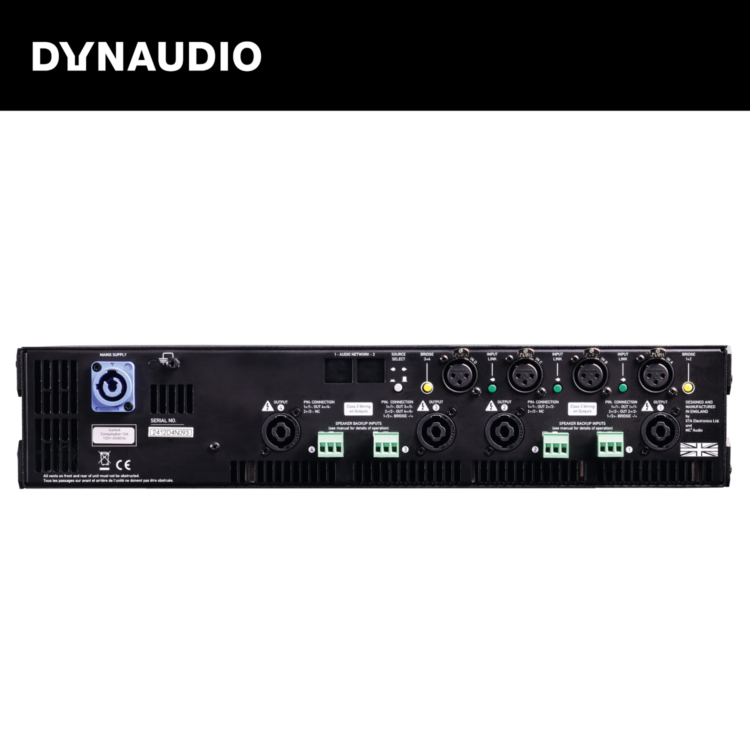Dynaudio Delta 80 功率放大器 (行貨兩年保養)