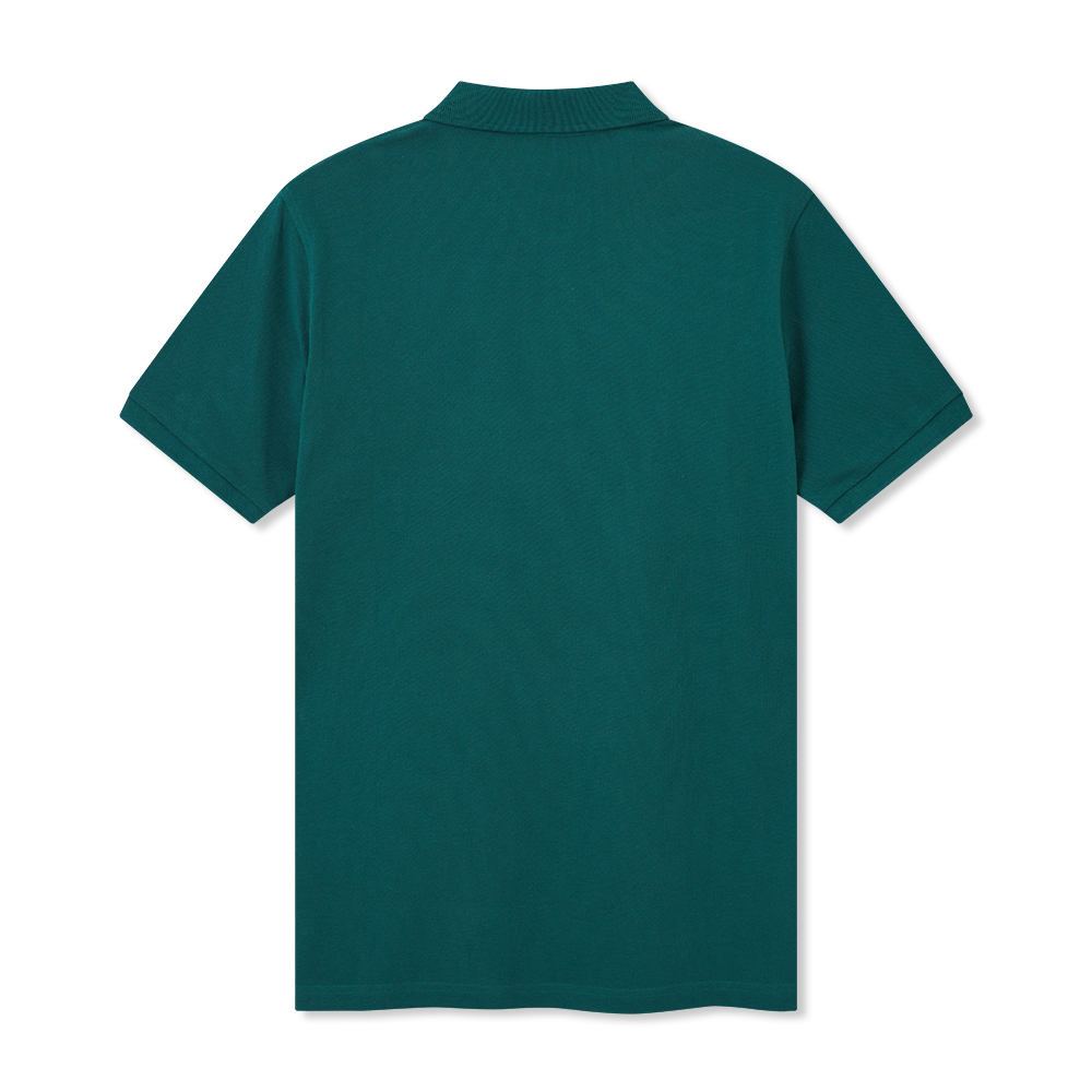 Men Plain Short Sleeves Polo