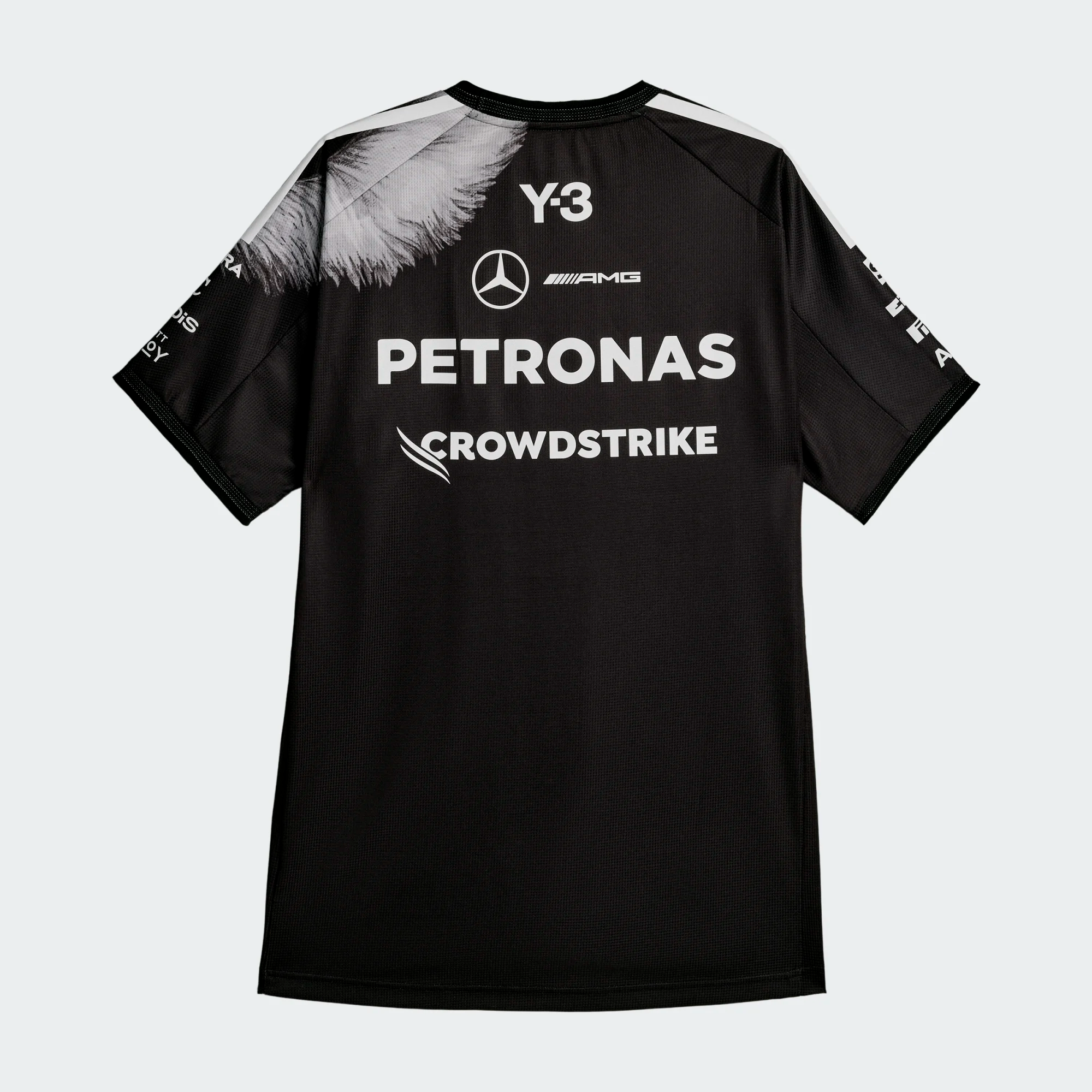 【 Y-3 x F1 DRVR SS JRS 聯名限定短袖球衣 - 黑 】