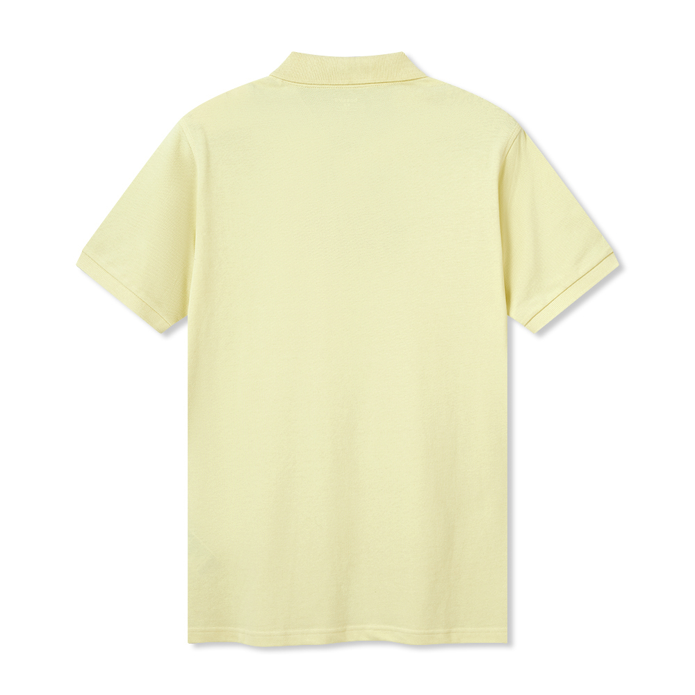Men Plain Short Sleeves Polo