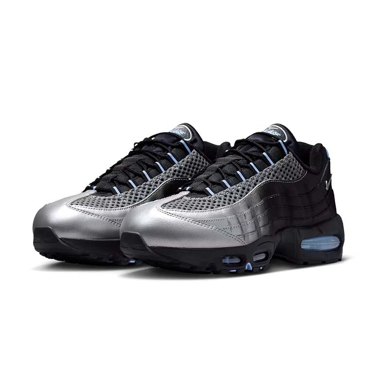 Nike Air Max 95 Big Bubble x Palace "Metallic Silver" 聯名 休閒鞋 黑銀漸層 男鞋 IQ7708-095 [台灣現貨]