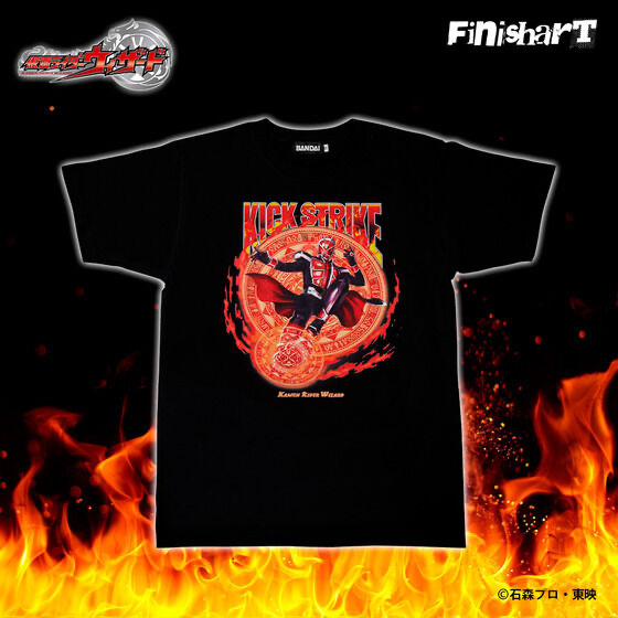 250930 Pbandai 預訂 2026/7月 FinisharT 仮面ライダーウィザード　ストライクウィザード　Tシャツ