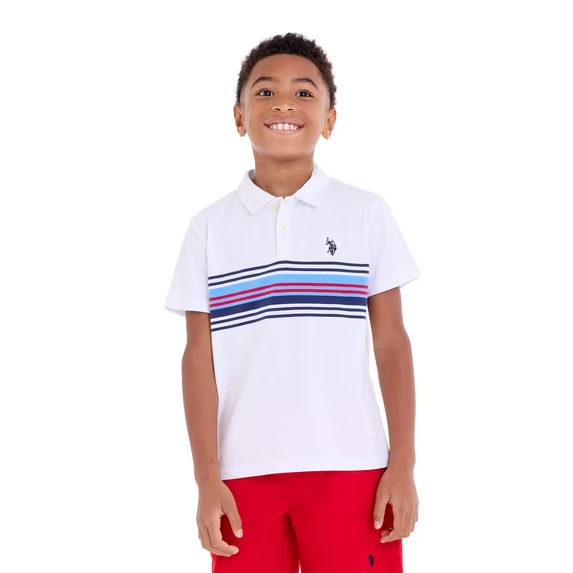 【預購】U.S. Polo Assn. H051412 男童休閒 Polo 衫