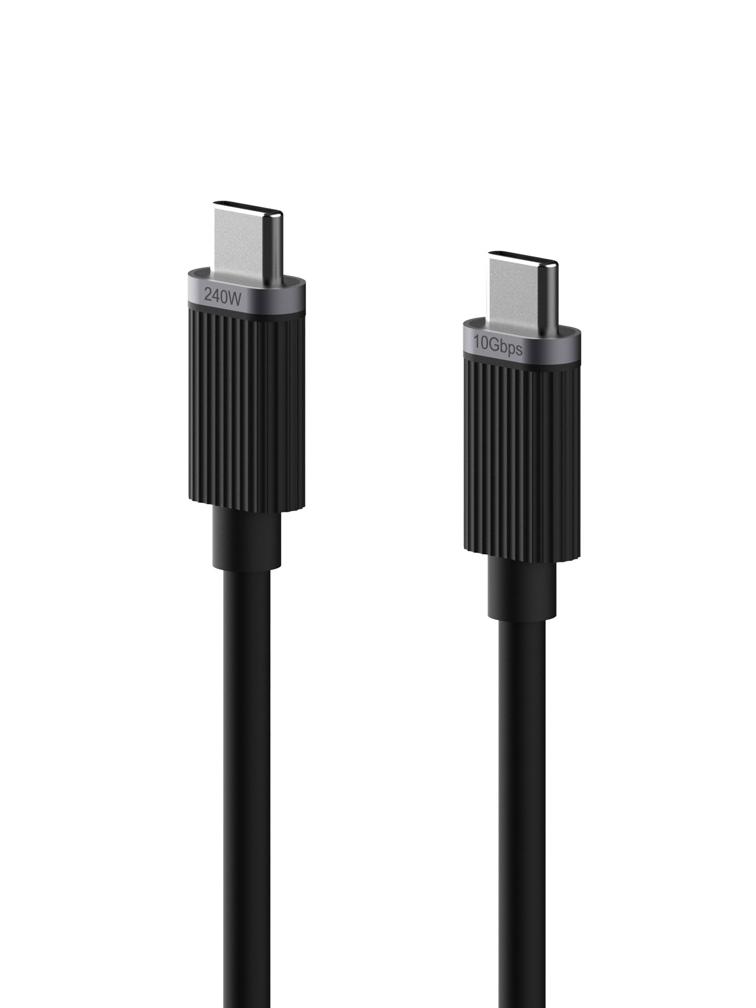 USB-C Gen2 公對公 10Gbps 含 E-marker 晶片 240W 充電/傳輸線（1m）