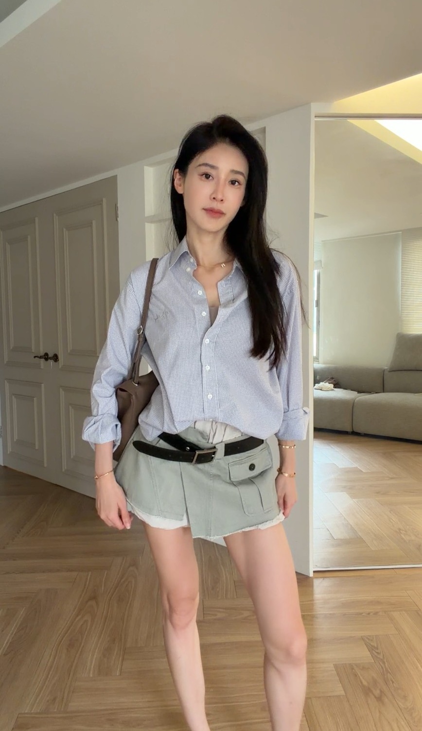 ｜韓國｜片裙造型蓬蓬褲裙