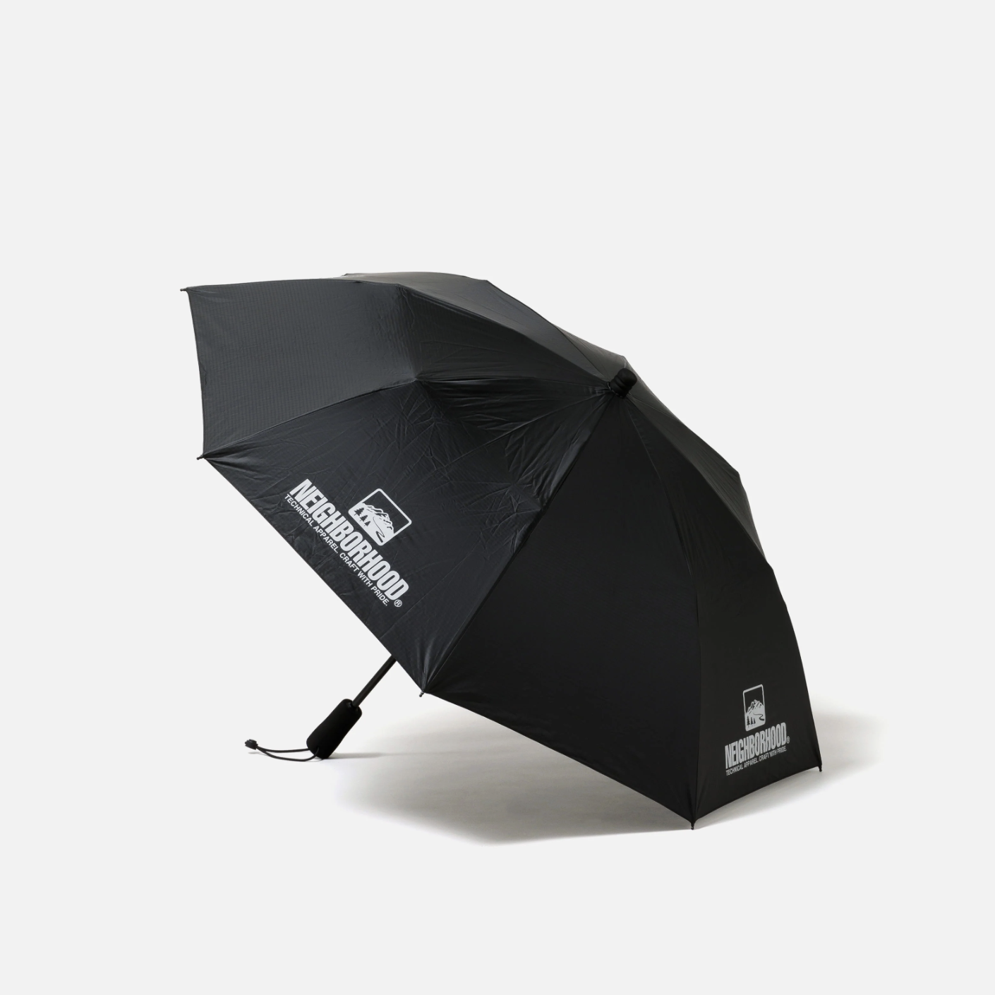 -(C9a)-NEIGHBORHOOD  NH X ARATA . FOLDING UMBRELLA  聯名 遮陽 雨傘 黑-2618076N-AC01