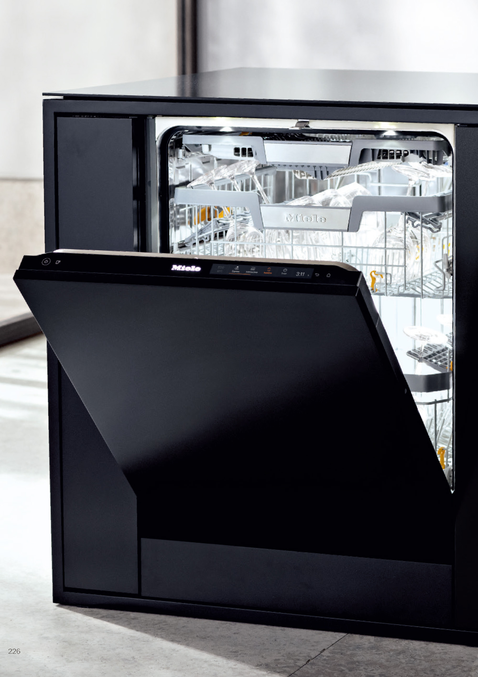 miele  嵌入式洗碗碟機目錄