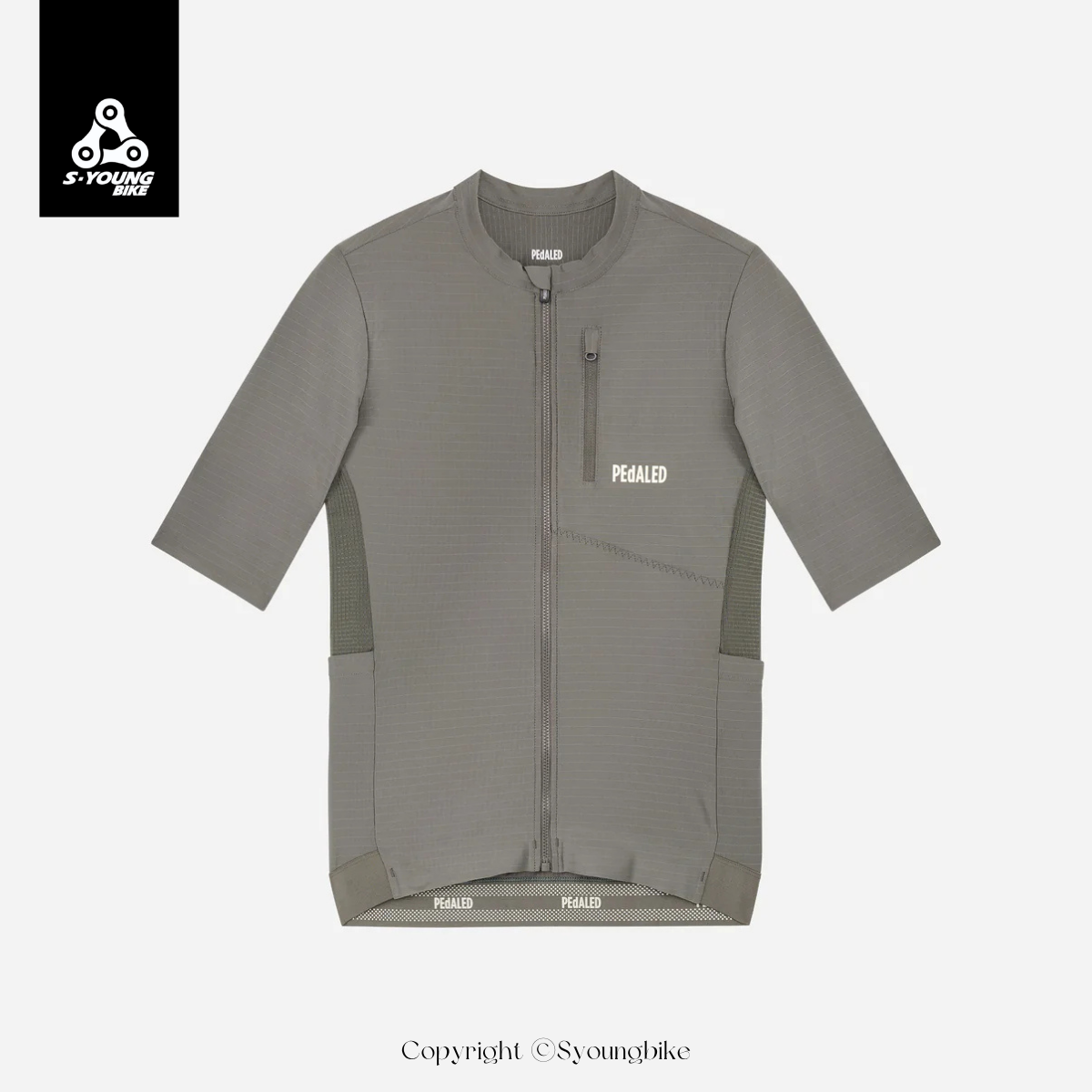 【PEdALED】ODYSSEY Jersey 男短袖車衣 / Dark Grey