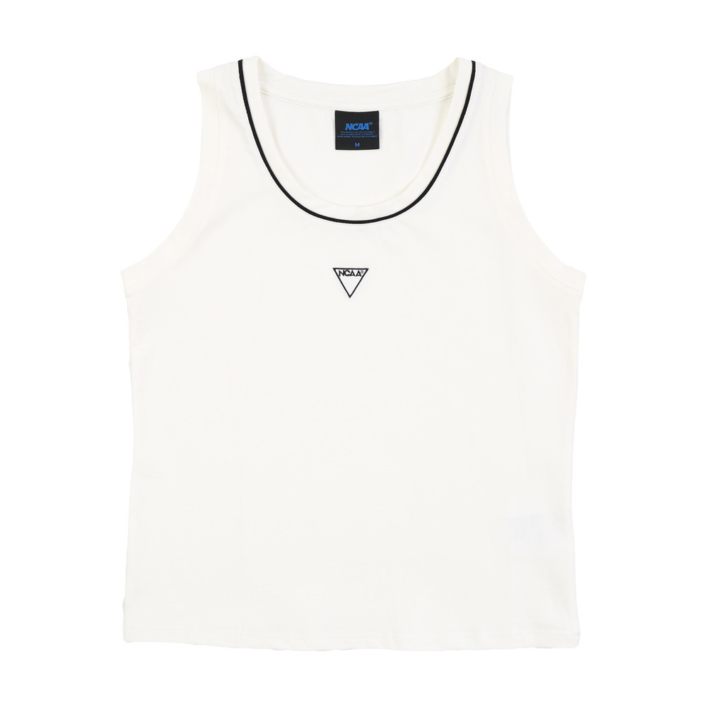 NCAA 背心 白 簡約基本 無袖背心 女 7622148000