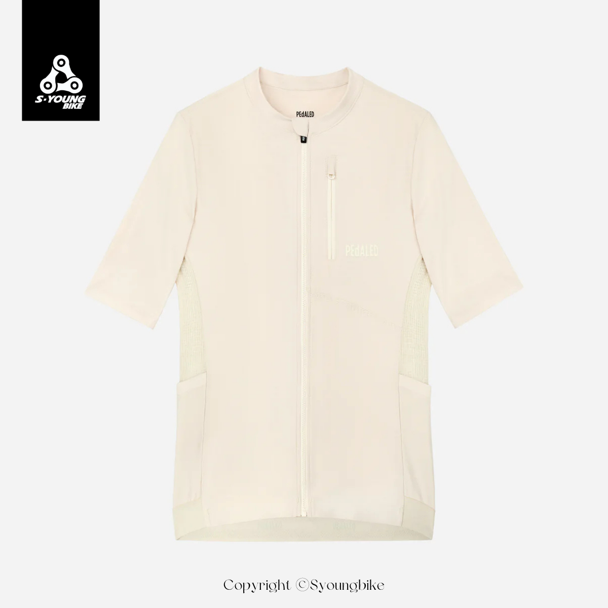 【PEdALED】W's ODYSSEY Jersey 女短袖車衣 / Off-white