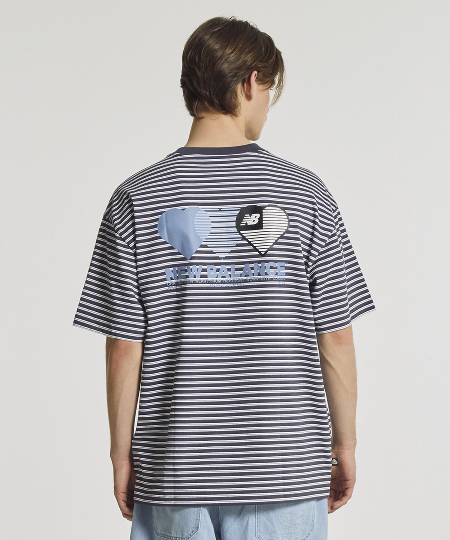 韓國代購 NEW BALANCE UNI NB Heart Graphic Tee