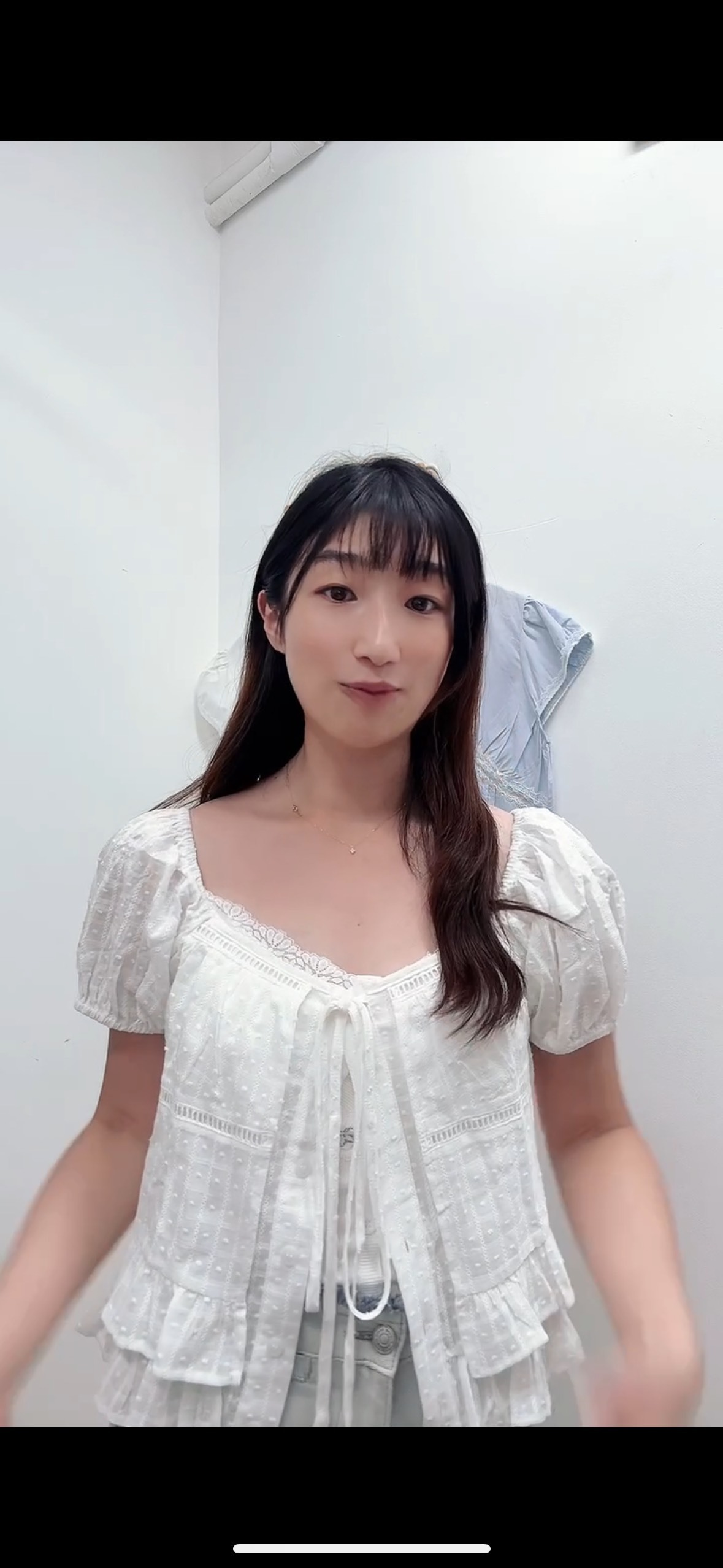 多穿搭層次公主䄂top