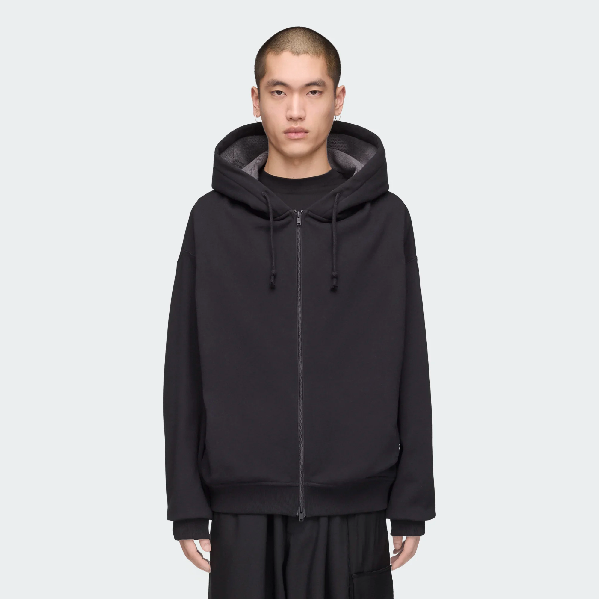 【 Y-3 x F1 ZIP HOODIE 聯名限定連帽外套 - 黑 】