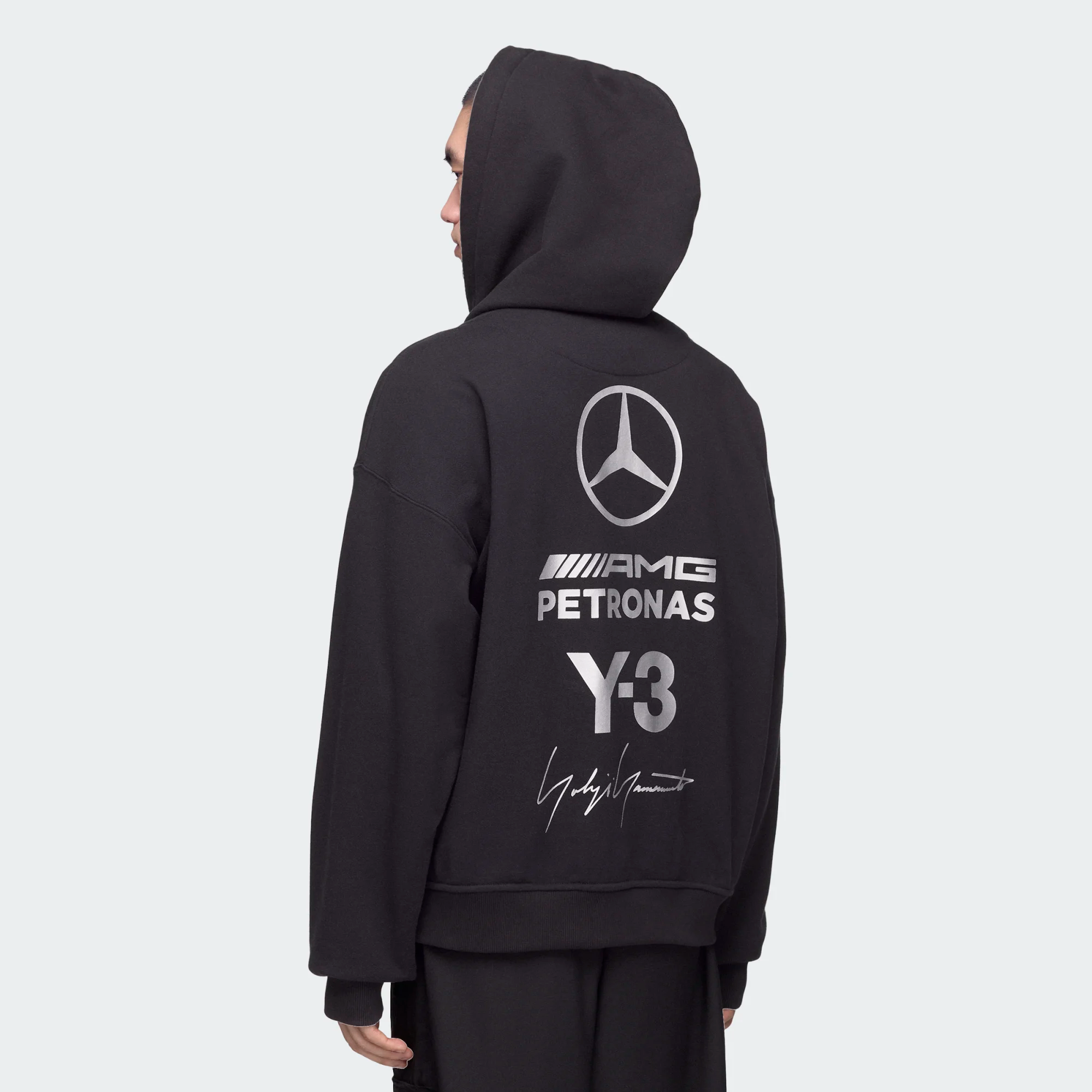 【 Y-3 x F1 ZIP HOODIE 聯名限定連帽外套 - 黑 】
