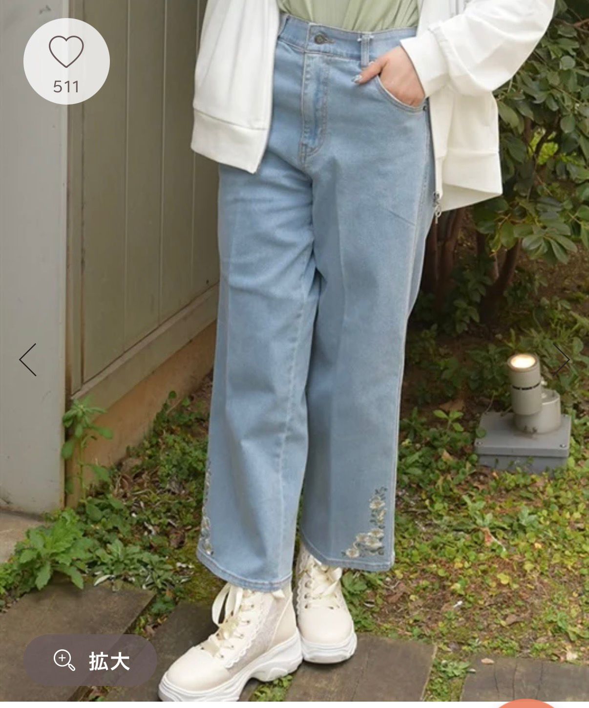 AX63 橡筋牛仔褲 薄身舒服 M:腰26-32  hip46 長37 L:腰28-34 hip48 長37 $369