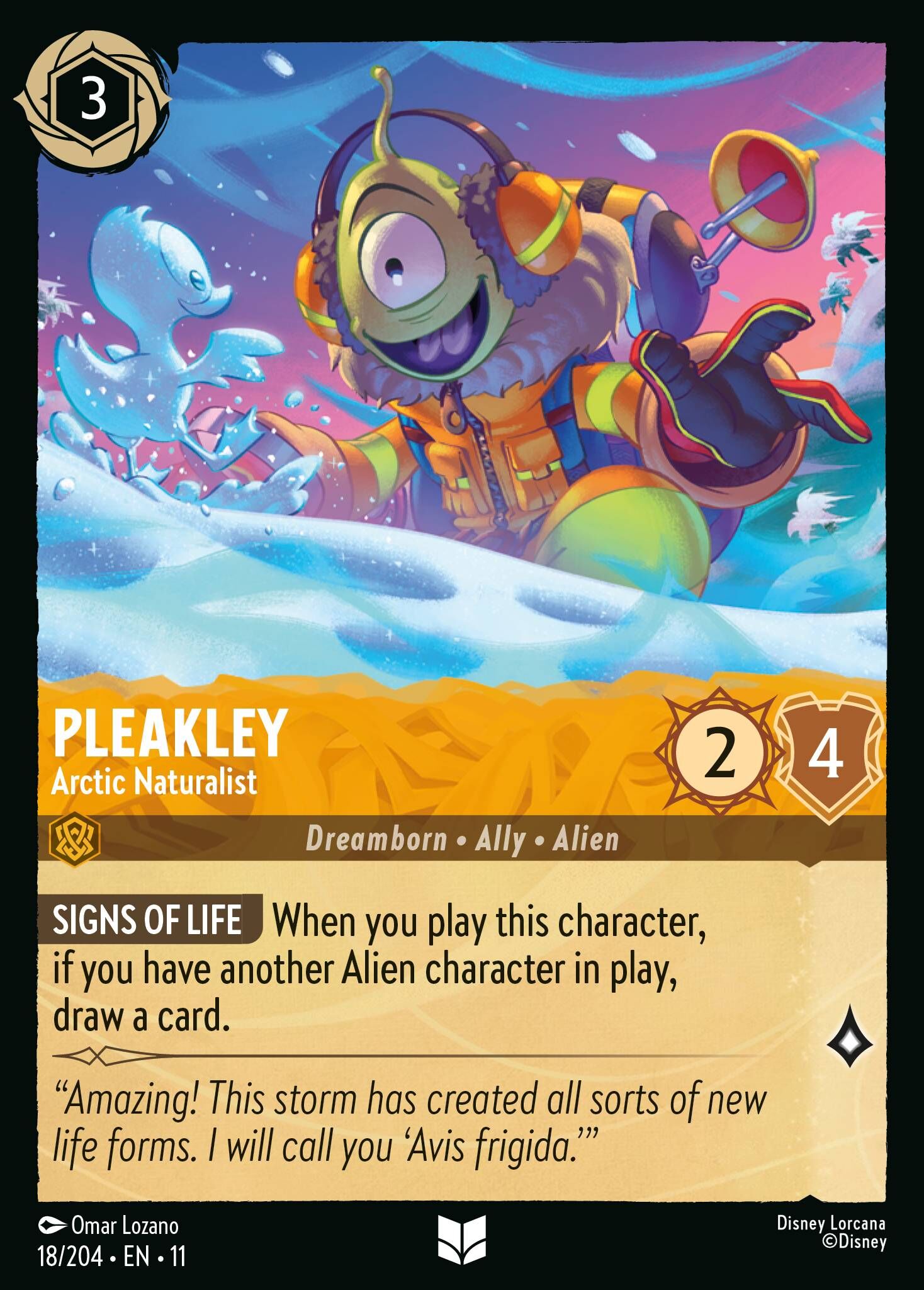 Winterspell - 18/204 Pleakley - Arctic Naturalist UC