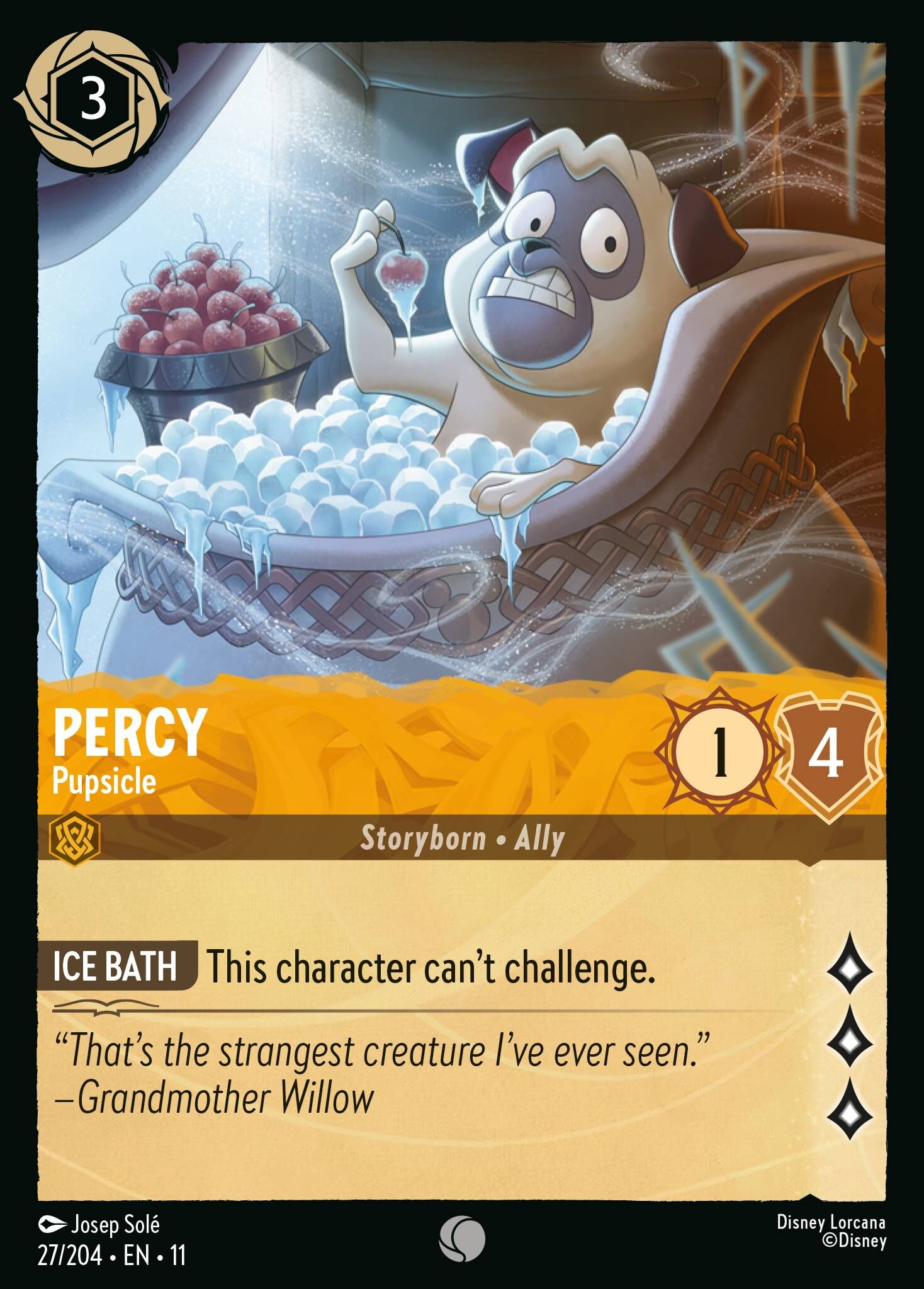 Winterspell - 27/204 Percy - Pupsicle C