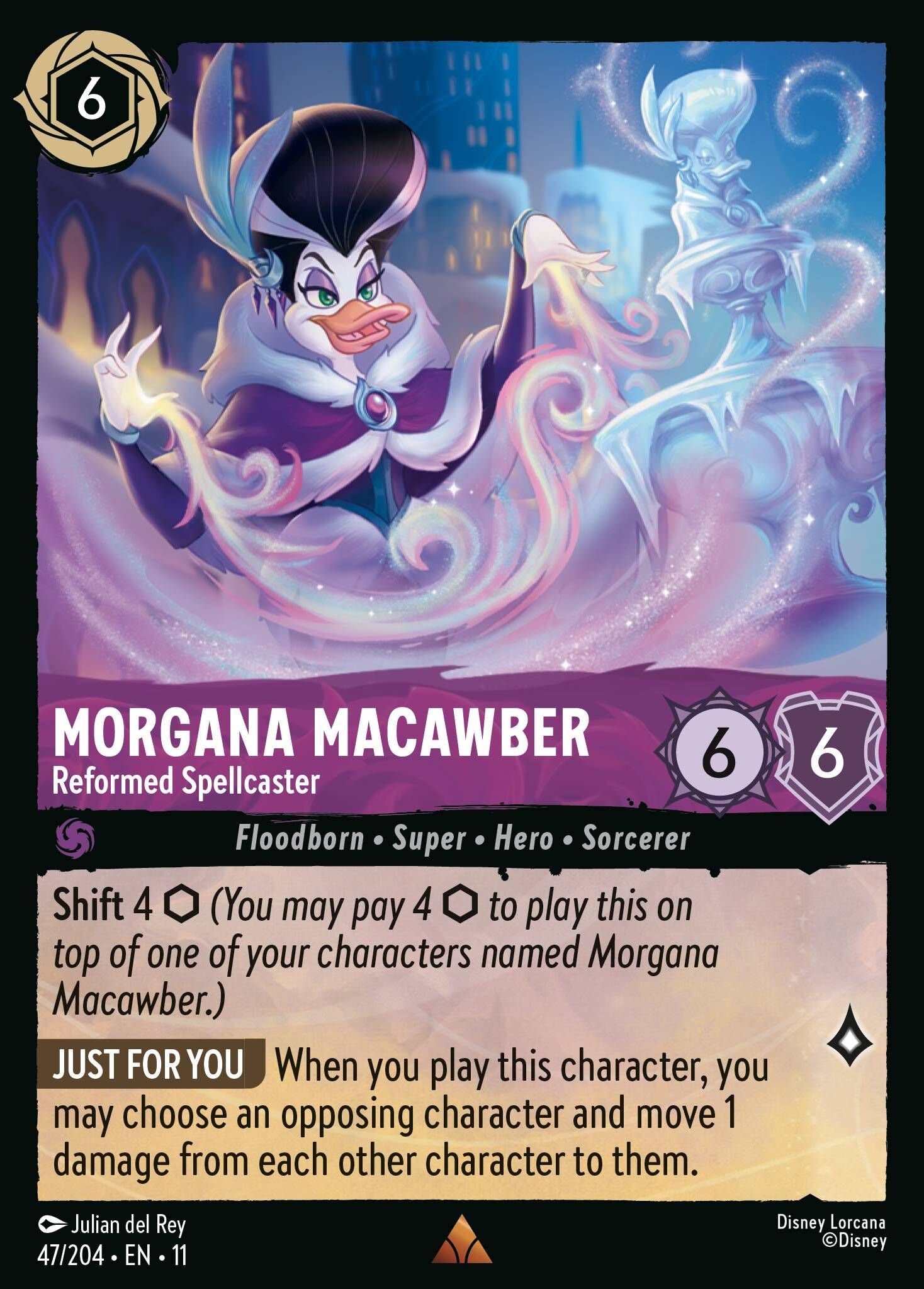Winterspell - 47/204 Morgana Macawber - Reformed Spellcaster R