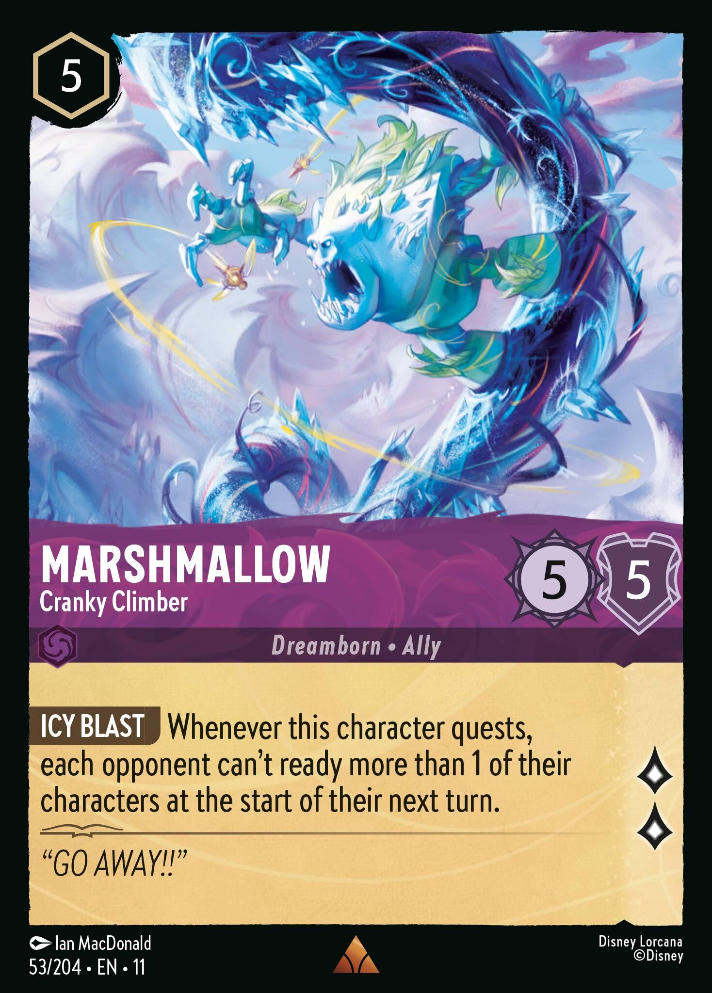 Winterspell - 53/204 Marshmallow - Cranky Climber R