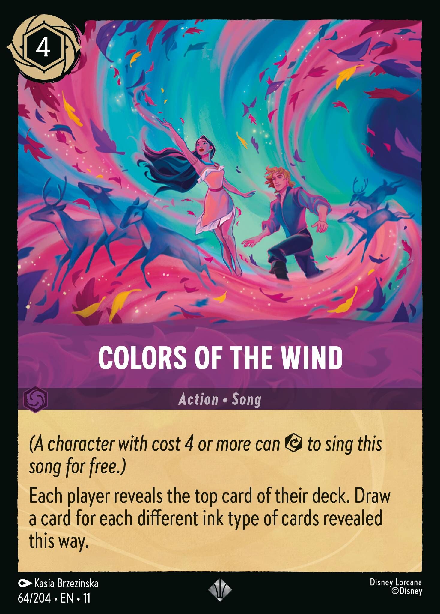 Winterspell - 64/204 Colors of the Wind SR