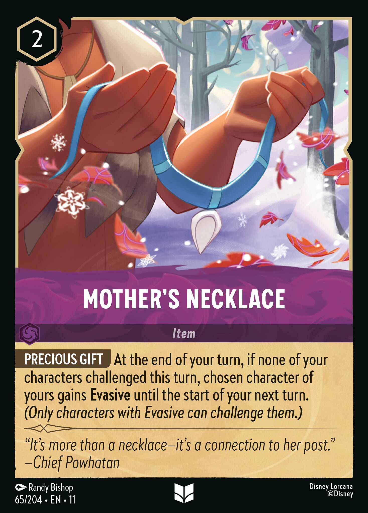 Winterspell - 65/204 Mother's Necklace UC