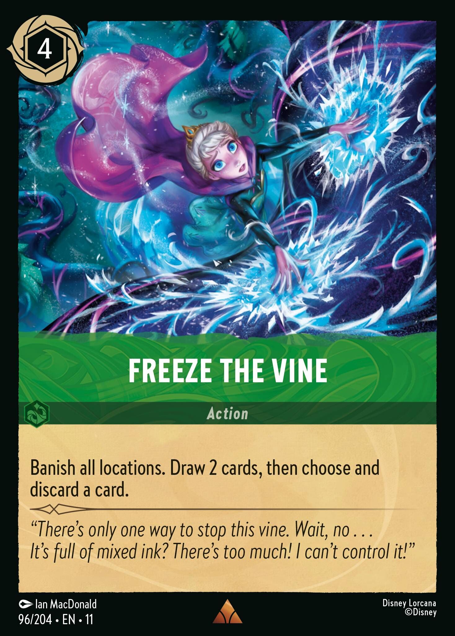 Winterspell - 96/204 Freeze the Vine R
