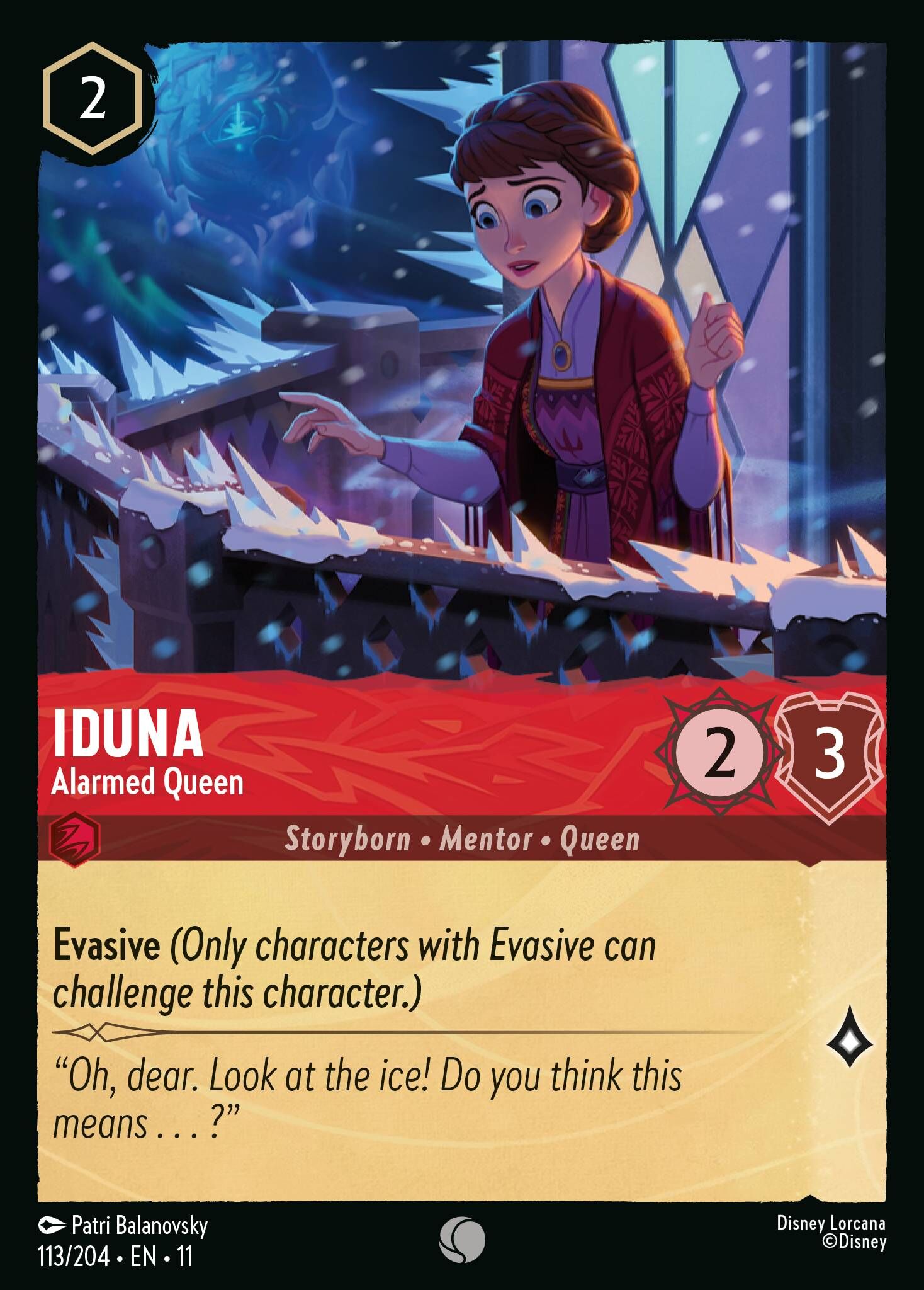 Winterspell - 113/204 Iduna - Alarmed Queen C
