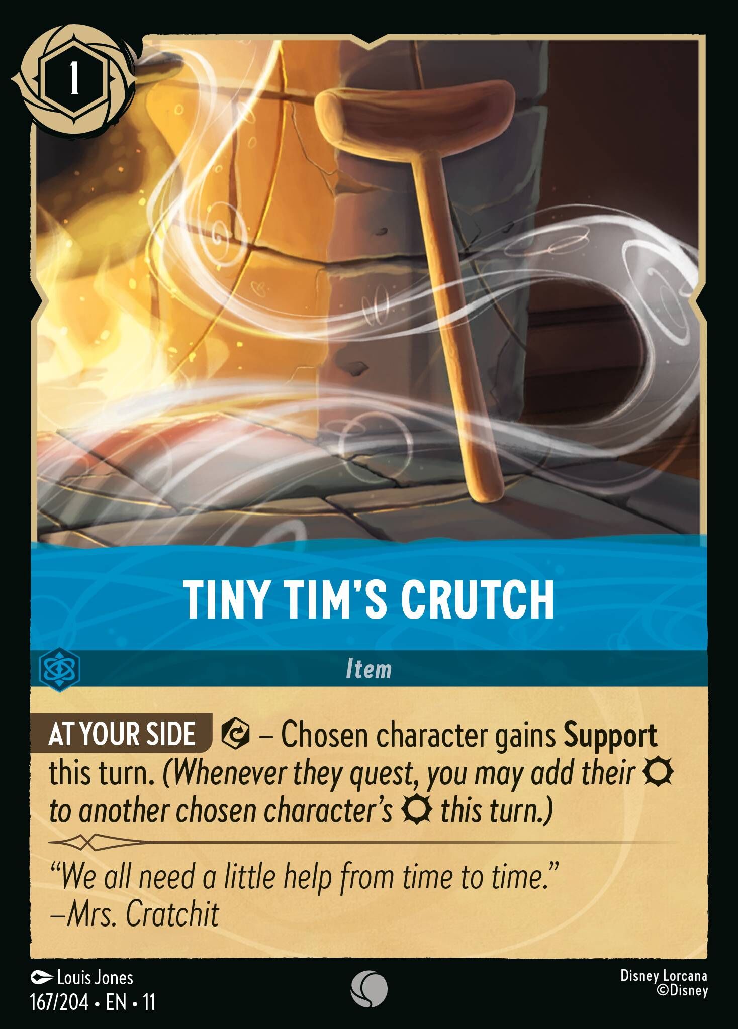 Winterspell - 167/204 Tiny Tim's Crutch C