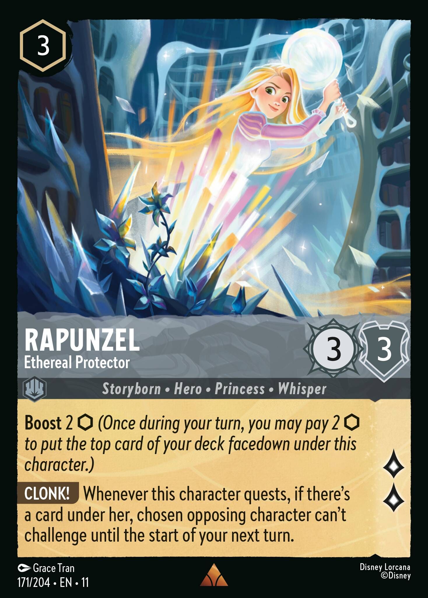 Winterspell - 171/204 Rapunzel - Ethereal Protector R