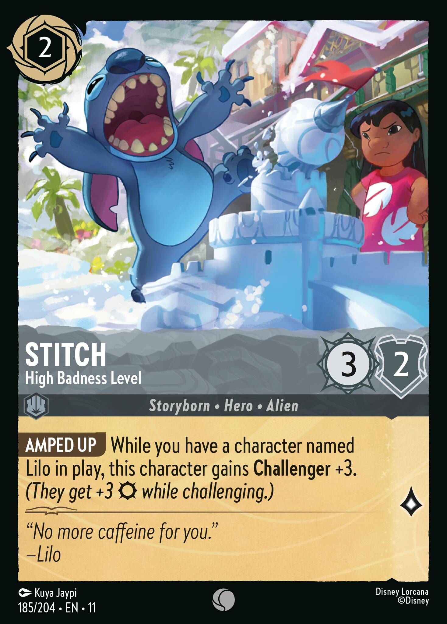 Winterspell - 185/204 Stitch - High Badness Level C