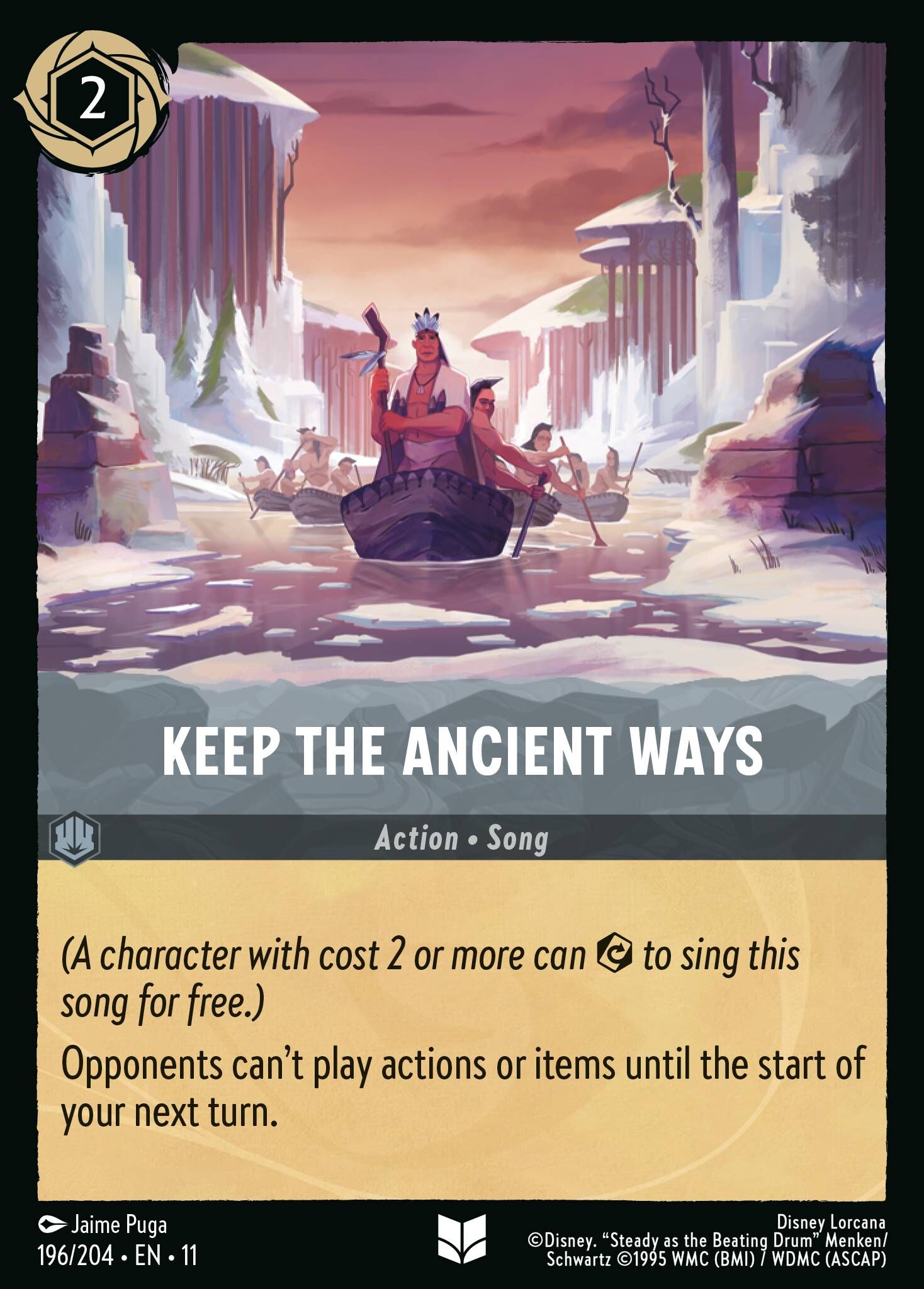 Winterspell - 196/204 Keep the Ancient Ways UC