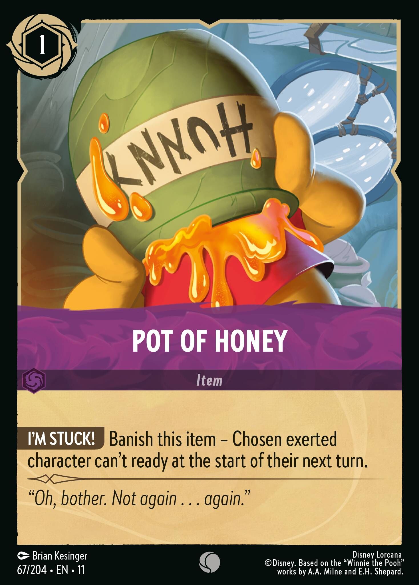 Winterspell - 67/204 Pot of Honey C (Foil)