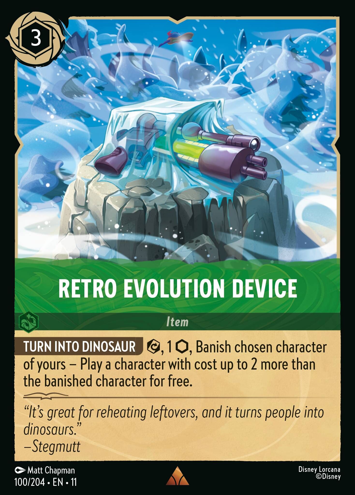 Winterspell - 100/204 Retro Evolution Device R (Foil)