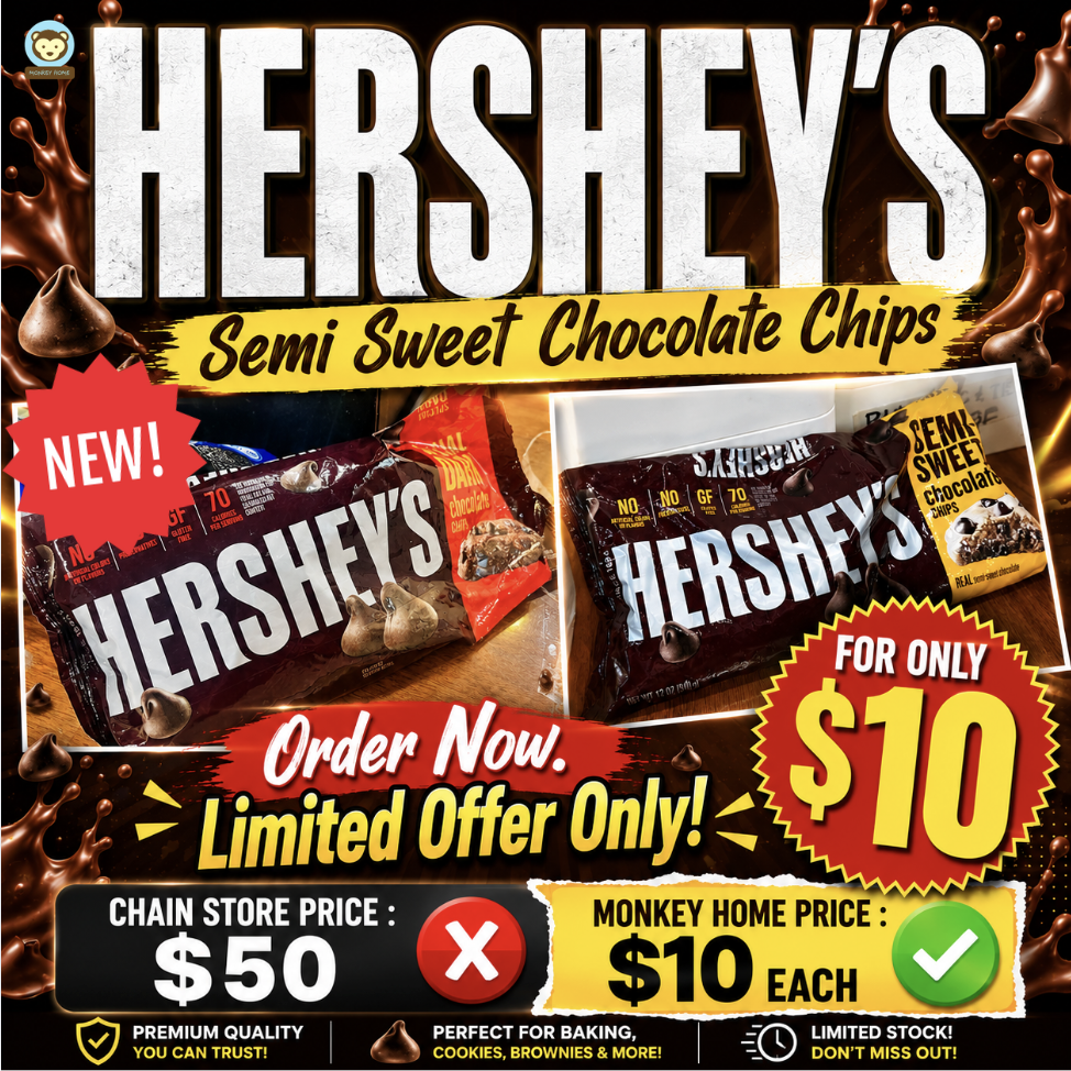 HERSHEY’S Semi Sweet Chocolate Chips