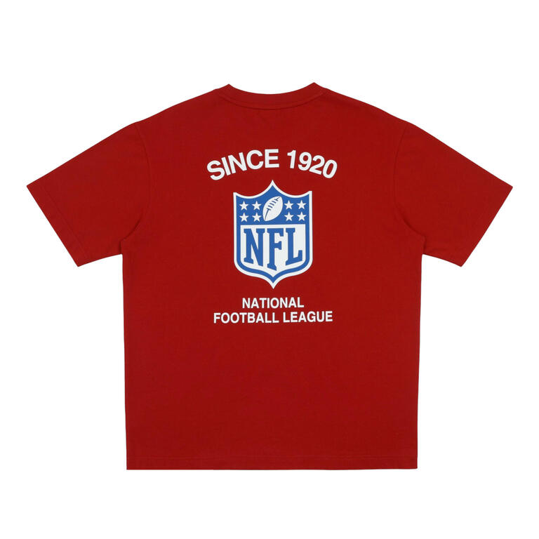 NFL 短T 深紅 印花 短袖 T恤 中性 2625101040