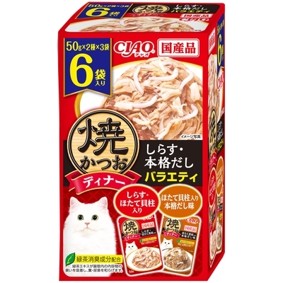CIAO｜晚餐包6入組 CIAO餐包量販組 CIAO餐包 CIAO晚餐包 鰹魚燒餐包
