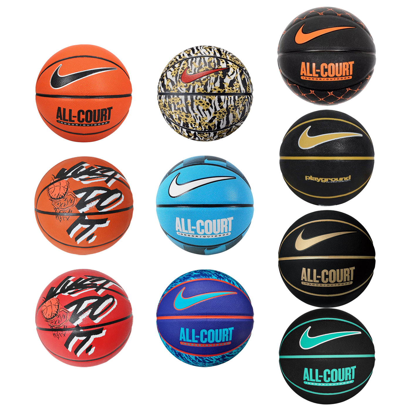 [特價售出無退換] NIKE EVERYDAY ALL COURT 8P 10色 橡膠 防滑 耐磨 7號球 籃球【N10043/N10082】BBASKETBALL