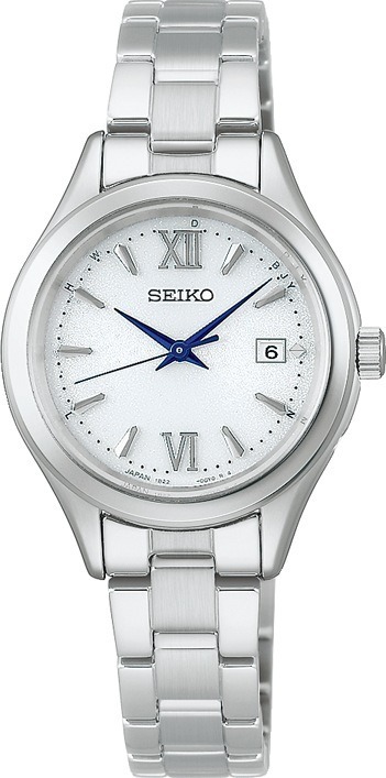 Seiko 精工 Selection Quartz Selection Analog Ladies' Solar Radio-Controlled Watch HFE001J , HFE002J , HFE003J ,HFE004J leather strap , 女士太陽能石英錶 電波校時腕錶