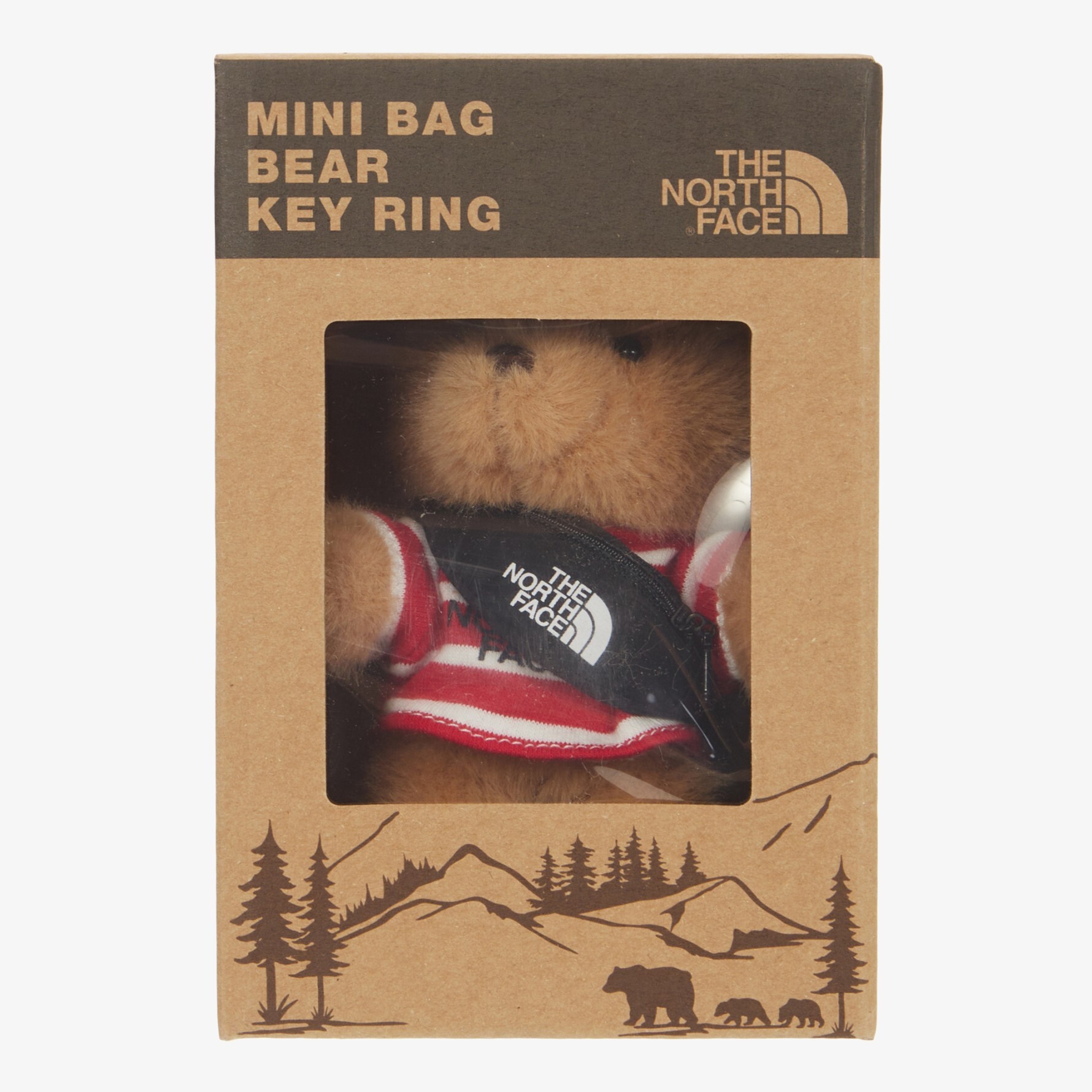 THE NORTH FACE MINI BAG BEAR KEY RING / NA5AS08A