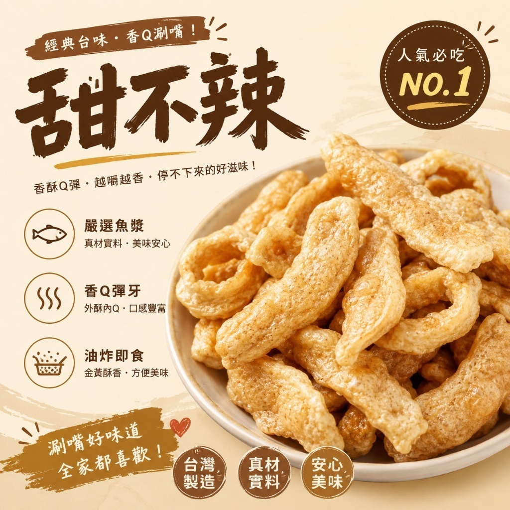 (預購商品) 經典古早味 甜不辣 200g