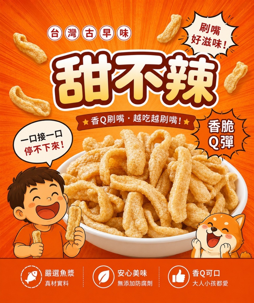 (預購商品) 經典古早味 甜不辣 200g