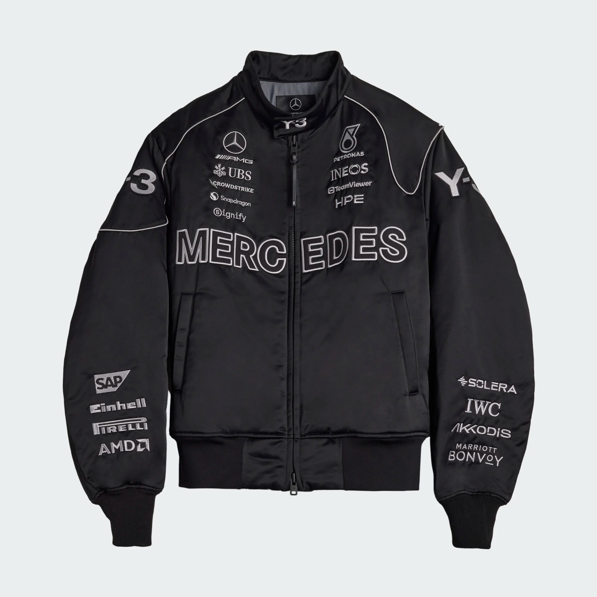【 Y-3 x F1 TEAM JKT 聯名限定外套 - 黑 】