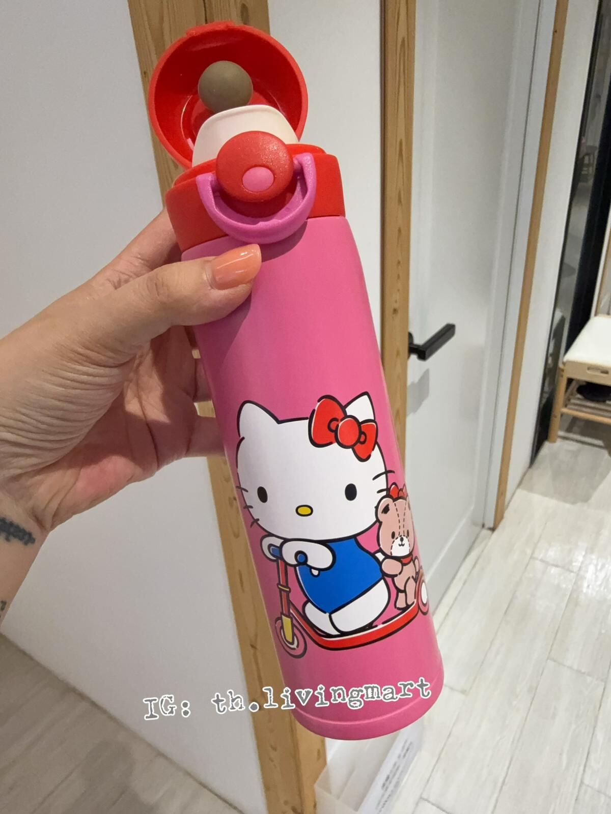 Thermos Sanrio 304不鏽鋼 500ml 真空保溫杯💖✨