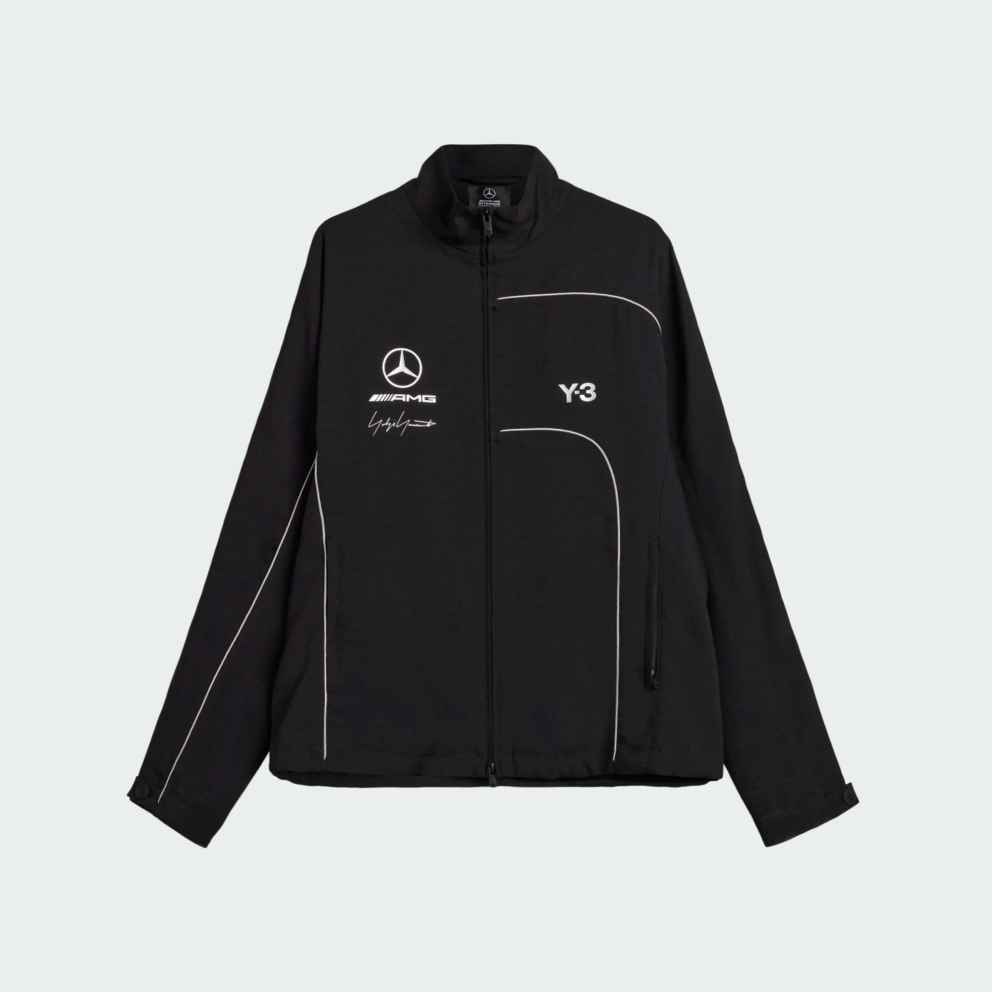 【 Y-3 x F1 MER TEAM JKT 聯名限定外套 - 黑 】