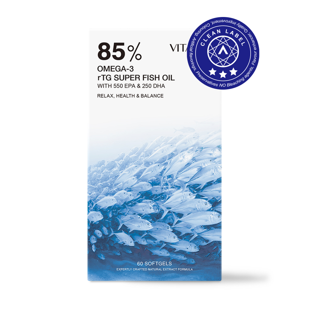 【純淨專科】挪威 85% Omega-3 rTG 高濃度魚油 (EPA+DHA)|第二代升級
