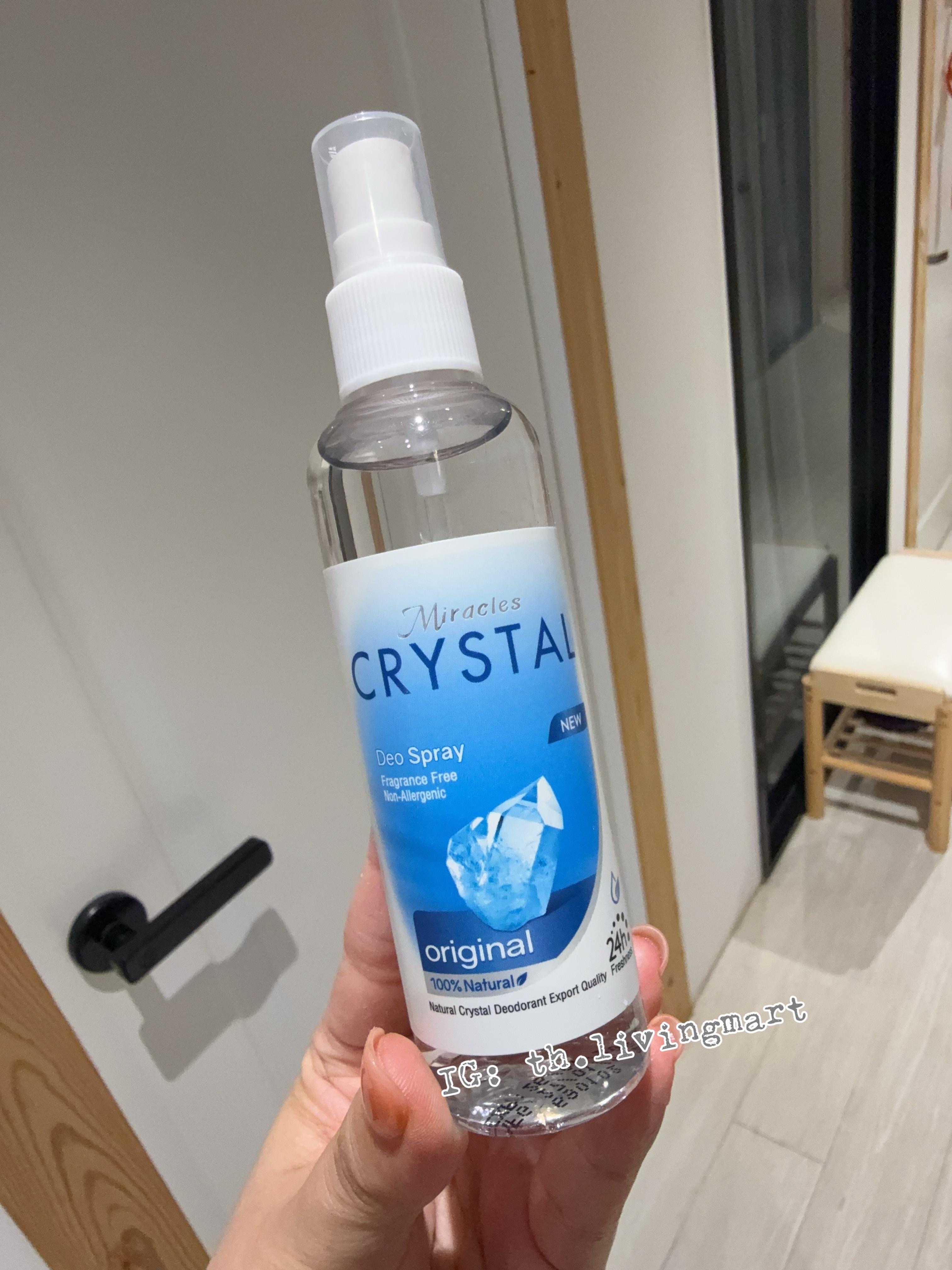 《泰國🇹🇭Miracles Crystal 止汗味噴霧 Spray》