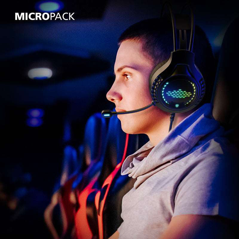 Micropack 4 In 1 Wired Rainbow Gaming Keyboard and Mouse Combo GC-410