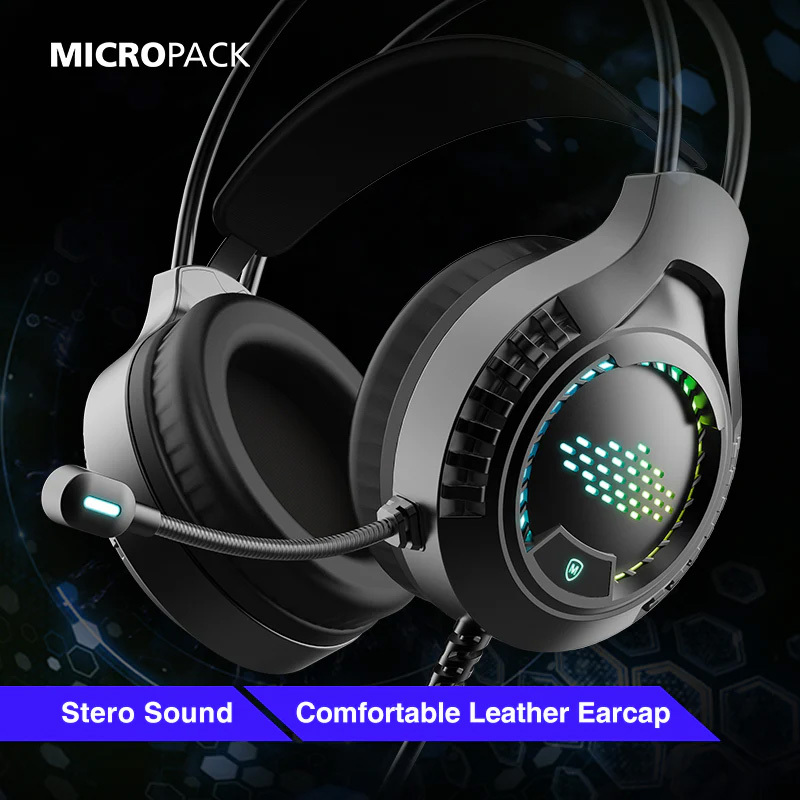 Micropack 4 In 1 Wired Rainbow Gaming Keyboard and Mouse Combo GC-410