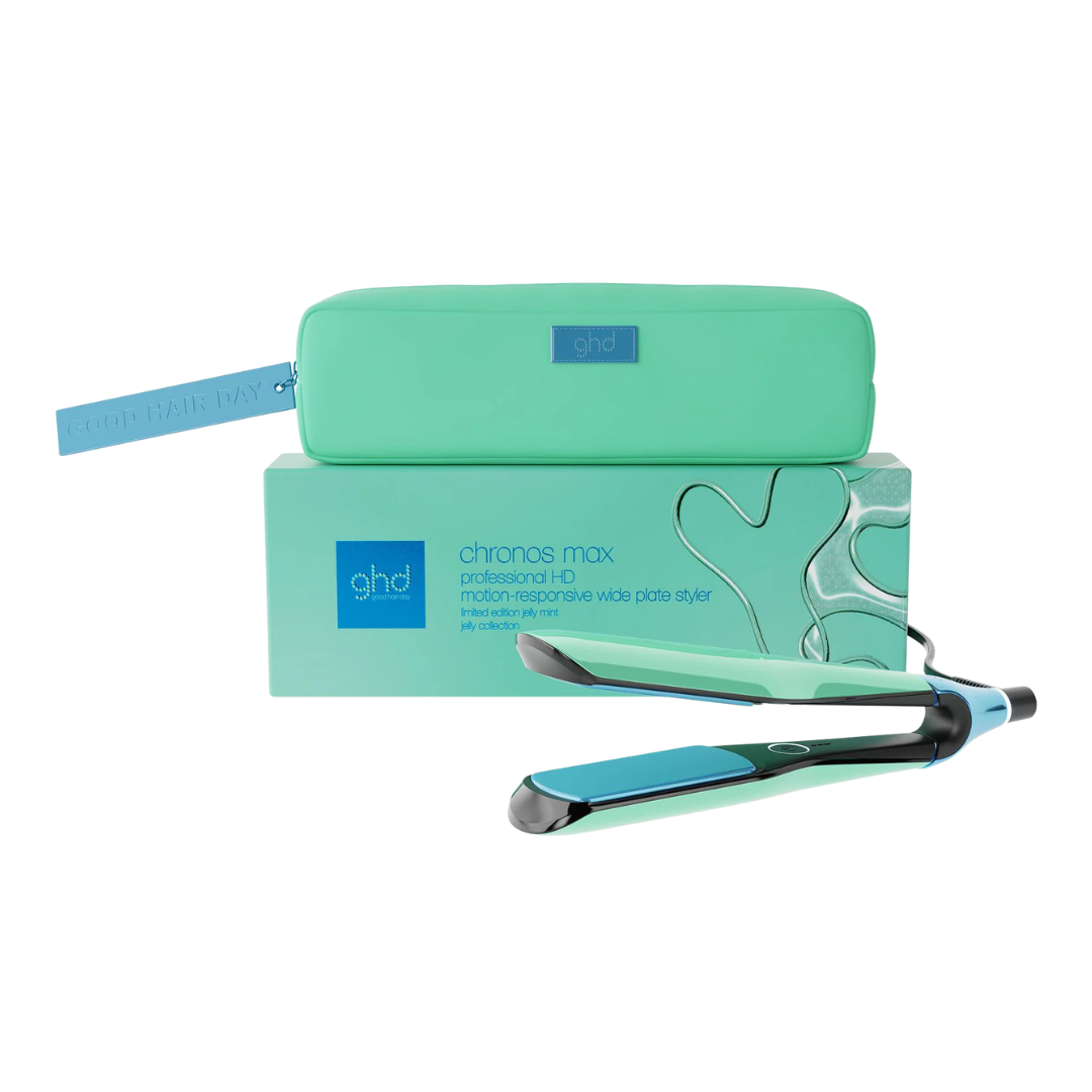 GHD CHRONOS MAX 寬版高清亮澤造型夾 – 果凍薄荷色