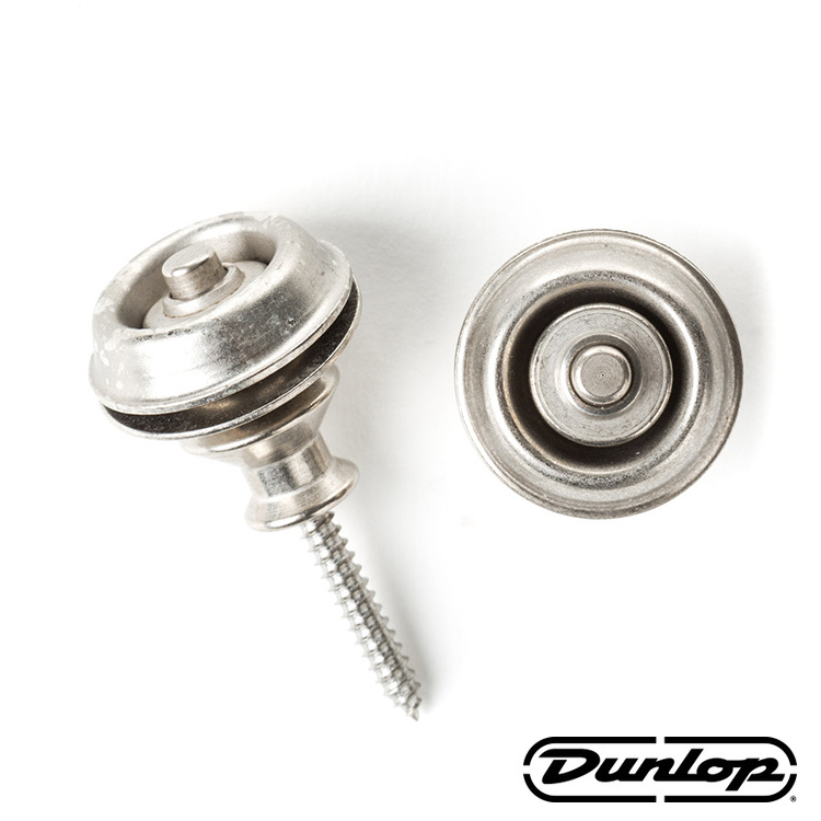 Dunlop SLS1035VN STRAPLOK 安全背帶扣 仿舊銀